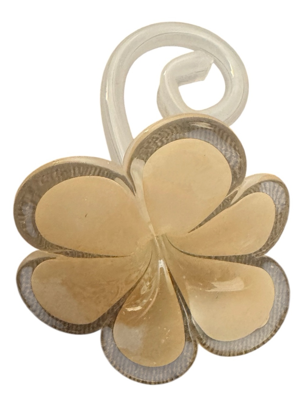 Vintage Murano Art Glass Flower